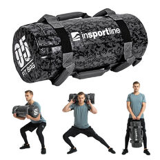 Worek treningowy / torba do ćwiczeń z uchwytami inSPORTline FitBag Camu 5 kg ∙ 7 uchwytów ∙ trening funkcjonalny ∙ cross-training