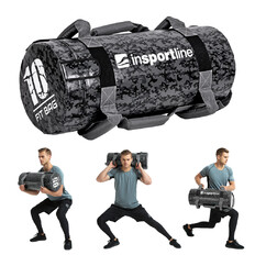 Worek treningowy / torba do ćwiczeń z uchwytami inSPORTline FitBag Camu 10 kg ∙ 7 uchwytów ∙ trening funkcjonalny ∙ cross-training