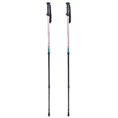 Kijki trekkingowe inSPORTline Treking ∙ teleskopowe ∙ antypoślizgowy uchwyt ∙ regulacja 67–135 cm