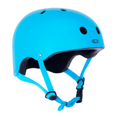 Kask na rolki, deskorolkę, fiszkę WORKER Neonik BLU niebieski