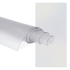 Przezroczysta mata ochronna pod sprzęt inSPORTline Proteko Clear 80x70x0,15 cm ∙ tłumi wibracje i hałas ∙ antypoślizgowa powierzchnia ∙ materiał PVC