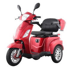 Skuter elektryczny trójkołowy inSPORTline Zorica  ∙ napęd 1000 W ∙ 3 tryby prędkości ∙ zasięg 45 km