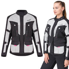 Damska kurtka motocyklowa W-TEC Xenia ∙ ochraniacze CE ∙ klasa A EN 17092 ∙ membrana wodoodporna ∙ podpinka ocieplająca