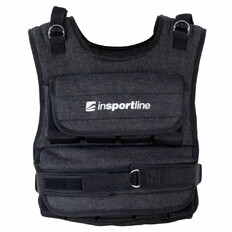 Kamizelka z obciążeniem (1-20 kg) ∙ inSPORTline LKW-1060 ∙ z elementami odblaskowymi, kieszeniami, regulowana