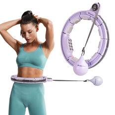 Hula-hop z obciążeniem inSPORTline Weight Hoop Pro ∙ 69-105 cm ∙ regulowany pasek ∙ magnesy