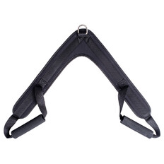 Uchwyt do ćwiczeń brzucha inSPORTline AB Crunch Harness ∙ szelki z piankowymi uchwytami ∙ metalowy pierścień ∙ do maszyn treningowych