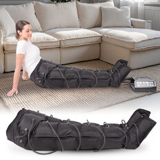 Urządzenie do masażu uciskowego inSPORTline Compisimo ∙ nogawki 142 cm ∙ 6 trybów ∙ autofunkcja i regulacja