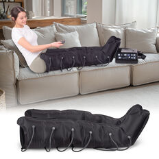 Rękaw kompresyjny na nogę nogawka do drenażu limfatycznego inSPORTline XXL (125x76 cm) – 1 para