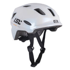 Kask rowerowy dziecięcy 2w1 inSPORTline Lumitto ∙ z lampką LED ∙ technologia in-mold ∙ regulacja pokrętłem ∙ 9 otworów wentylacyjnych