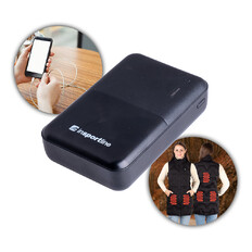 Powerbank inSPORTline PowerTen II 10 000 mAh ∙ przenośny z USB-C ∙ wskaźnik LED ∙ uniwersalne ładowanie ∙ USB 5V/2A