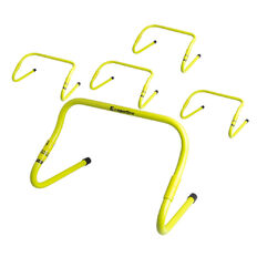 Zestaw 5 płotków HurdSet inSPORTline ∙ regulowane 20-30 cm ∙ mechanizm obrotowy ∙ lekki 0,4 kg/szt ∙ do indoor/outdoor