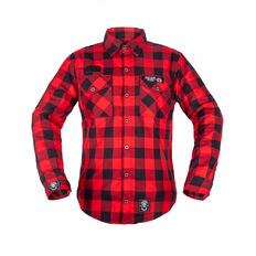 Koszula flanelowa męska motocyklowa W-TEC Black Heart Respector II