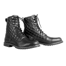 Damskie skórzane buty motocyklowe W-TEC Leocia Black