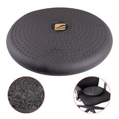 Poduszka masująca premium inSPORTline Bumy Sitpad Deluxe ∙ ø 33 cm ∙ wys. 6 cm ∙ max. 300 kg ∙ regulowana twardość ∙ PVC