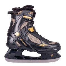 Łyżwy hokejowe inSPORTline Bauten ∙ Safety Ankle ∙ futerko wewnętrzne ∙ stalowa płoza ∙ Comfort Fit