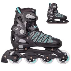 Regu­lo­walne łyżworolki / łyżwy inSPORTline Malibo ∙ 2w1 ∙ unisex ∙ MicroLock ∙ ComfortFit