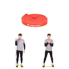 Guma oporowa / pętla do ćwiczeń inSPORTline Hangy X-Light ∙ 204×1,3 cm ∙ obówd 204 cm ∙ opór 12 kg