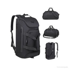 Wodoodporny plecak i torba treningowa 2w1 inSPORTline Fursio ∙ 40 l ∙ PU 600D ∙ oddzielna komora na buty ∙ kieszeń na mokre ubrania