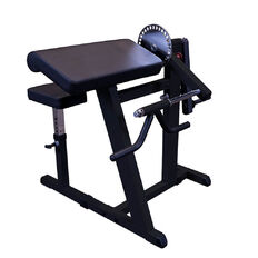 Stanowisko biceps / triceps Body-Solid GCBT380 ∙ regulowane siedzisko ∙ kąt 30° ∙ konstrukcja stalowa ∙ podkładki DuraFirm™
