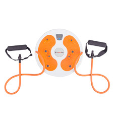 Twister obrotowy inSPORTline Twist Digital ∙ licznik LCD ∙ 2 ekspandery ∙ punkty magnetyczne ∙ średnica 28 cm ∙ nośność 90 kg