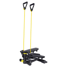 Stepper skrętny z linkami inSPORTline Legro ∙ regulowana wysokość kroku ∙ nośność 100 kg ∙ antypoślizgowe stopnie ∙ LCD