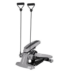 Duży stepper z linkami inSPORTline Active ∙ obciążenie hydrauliczne ∙ ekran LCD z krokomierzem ∙ cicha praca ∙ antypoślizgowe stopnie