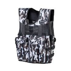 Kamizelka treningowa z obciążeniem inSPORTline Dracus 10 kg ∙ regulowana waga 1,6-10 kg