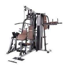 Wielostanowiskowy atlas inSPORTline Profigym C300 ∙ wyciągi górny/dolny + prasa do nóg ∙ 2×60 kg stos