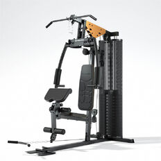 Atlas wielofunkcyjny do ćwiczeń inSPORTline ProfiGym C45 ∙ 90 kg obciążenia ∙ regulowane oparcie ∙ wyciągi górny / dolny