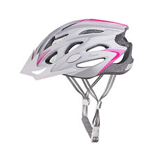 Kask rowerowy Etape Venus ∙ siatka przeciw owadom ∙ odpinany daszek ∙ 25 otworów wentylacyjnych ∙ elementy odblaskowe