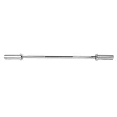 Gryf prosty olimpijski inSPORTline OB-47 120 cm ∙ średnica 50 mm ∙ stal chromowana ∙ mocne wykonanie