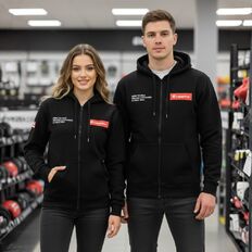 Bluza unisex rozpinana inSPORTline Signature ∙ kaptur regulowany ∙ 2 kieszenie ∙ elastyczne mankiety ∙ komfortowy materiał