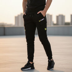Spodnie dresowe unisex W-TEC Signature ∙ krój cargo ∙ praktyczne kieszenie ∙ gumowy pas ∙ miękki materiał ∙ idealne na trening i relaks
