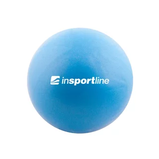Piłka gimnastyczna / do aerobiku inSPORTline Aerobic Ball 25 cm ∙ rehabilitacyjna ∙ do aerobiku, ćwiczeń, jogi - Niebieski