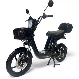Skuter elektryczny z pedałami motorower inSPORTline E-Greta 12Ah - OUTLET - Czerwony