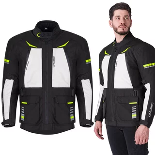 Kurtka motocyklowa W-TEC Warao ∙ wodoodporna ∙ oddychająca ∙ ochraniacze ce ∙ kieszenie wielofunkcyjne ∙ odblaski