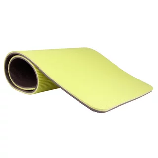 Mata do ćwiczeń fitness Profi 180 × 60 cm inSPORTline ∙ pianka z pamięcią ∙ grubość 16 mm  ∙ TPE - Zielony