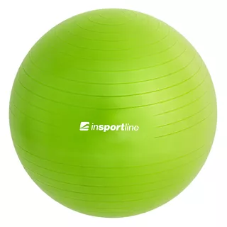 Piłka gimnastyczna / fitness do ćwiczeń Top Ball inSPORTline 75 cm ∙ nośność 600 kg ∙ antypoślizgowa powierzchnia - Zielony