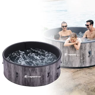 Jacuzzi ogrodowe z hydromasażem inSPORTline Novaqis 7-osobowe