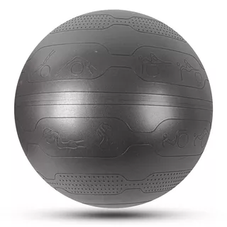 Piłka gimnastyczna inSPORTline Stretch Ball Ø 75 cm ∙ antypoślizgowa ∙ wypustki masujące ∙ nośność 200 kg ∙ pompka w zestawie