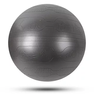 Piłka gimnastyczna inSPORTline Stretch Ball Ø 65 cm ∙ antypoślizgowa ∙ wypustki masujące ∙ nośność 200 kg ∙ pompka w zestawie