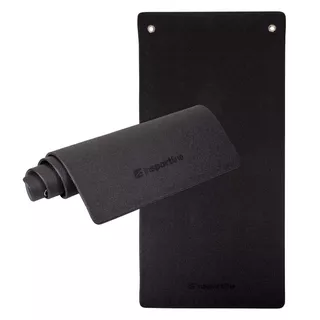 Mata do ćwiczeń inSPORTline Aero Advance 120×60 cm ∙ pianka z pamięcią ∙ 9 mm ∙ antypoślizgowa ∙ otwory ∙ imitacja skóry