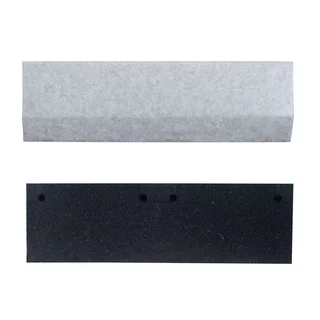 Obrzeże najazdowe do mat inSPORTline Luxteko Waffle 2 cm ∙ 1 szt ∙ płynne przejście ∙ PVC/guma/EPDM