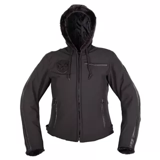 Damska softshellowa kurtka motocyklowa W-TEC Prothara - Czarny