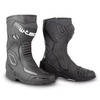Buty motocyklowe W-TEC Rison Evo ∙ ochraniacze kostek i pięt ∙ elementy odblaskowe ∙ antypoślizgowa podeszwa ∙ wzmocnienie pod dźwignię