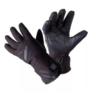 Ogrzewane rękawice motocyklowe i narciarskie W-TEC HEATnoir ∙ wodoodporne ∙ 3 tryby ogrzewania ∙ bateria do 4h ∙ touchscreen