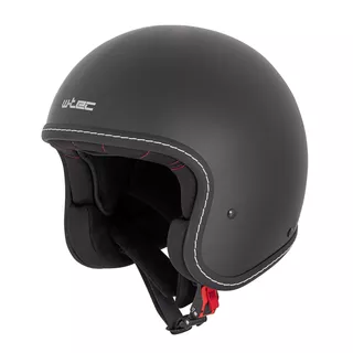 Kask motocyklowy otwarty W-TEC Badachos - Czarny matowy