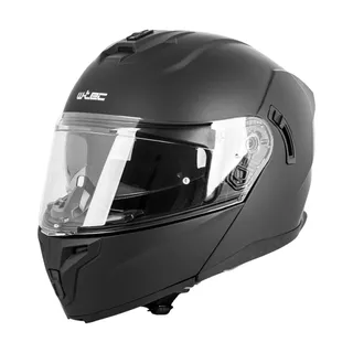 Kask motocyklowy pełny Flip-Up W-TEC Benidor - Czarny matowy