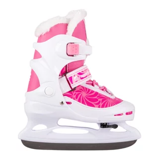 Łyżwy dziecięce z ciepłym futerkiem inSPORTline Izabely Pro ∙ komfort termiczny ∙ MicroLock ∙ AdjusTouch ∙ Safety Ankle