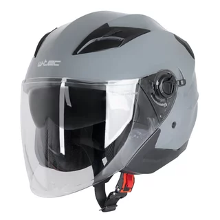 Kask motocyklowy otwarty W-TEC Barcela Nardo ∙ homologacja ∙ wizjer anti-scratch ∙ blenda przeciwsłoneczna ∙ wyjmowana wyściółka